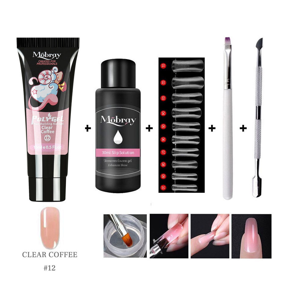 UV LED Gel nail extension set