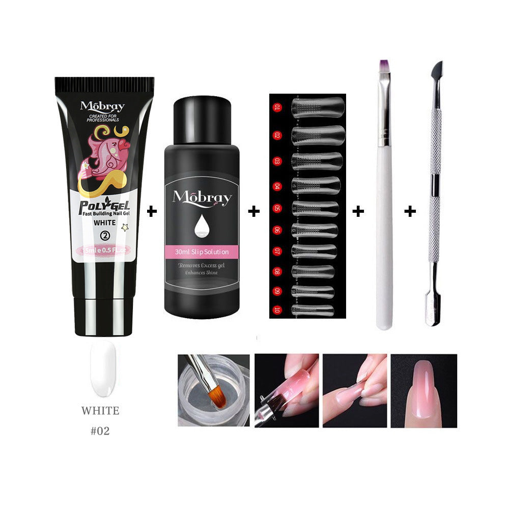 UV LED Gel nail extension set