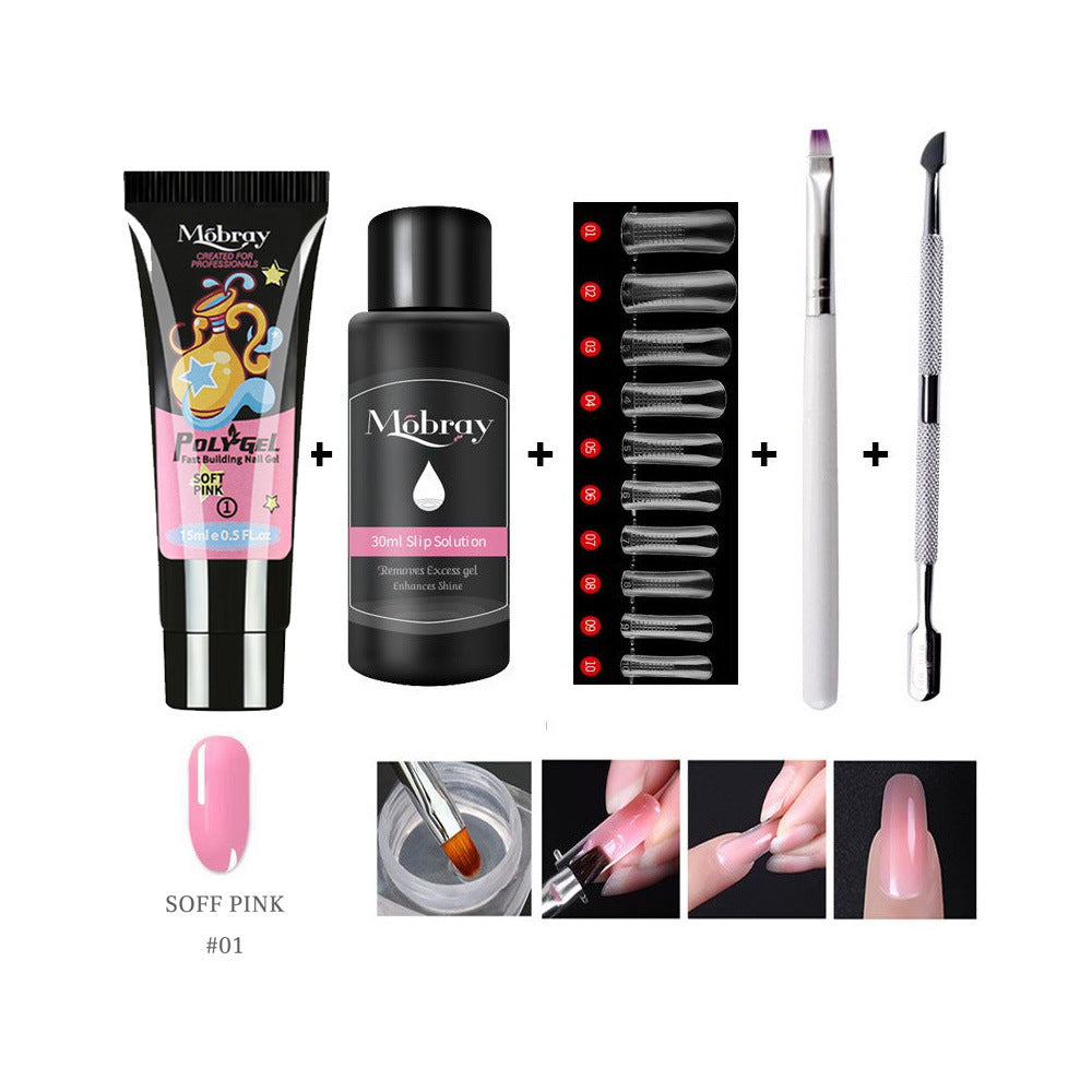 UV LED Gel nail extension set