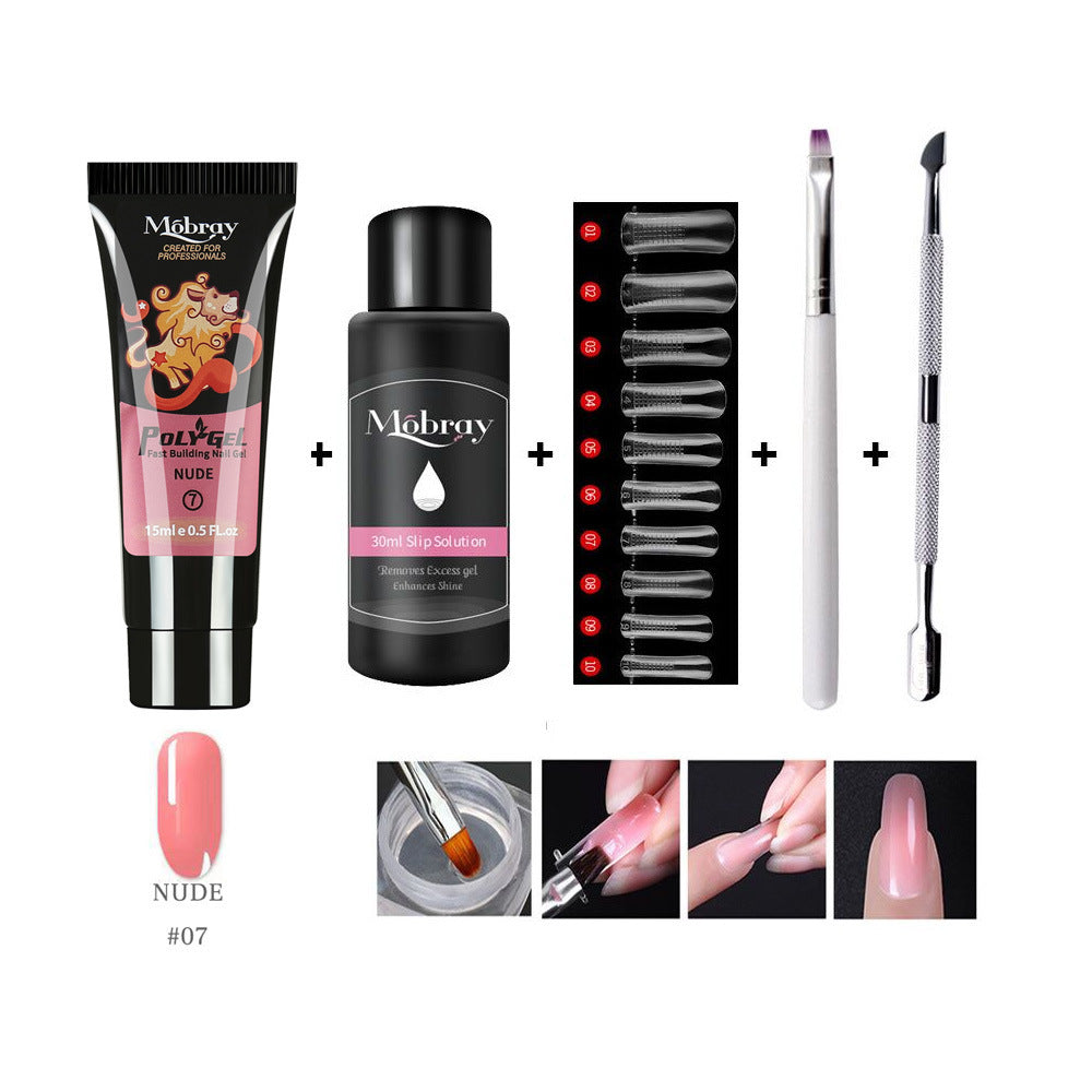 UV LED Gel nail extension set