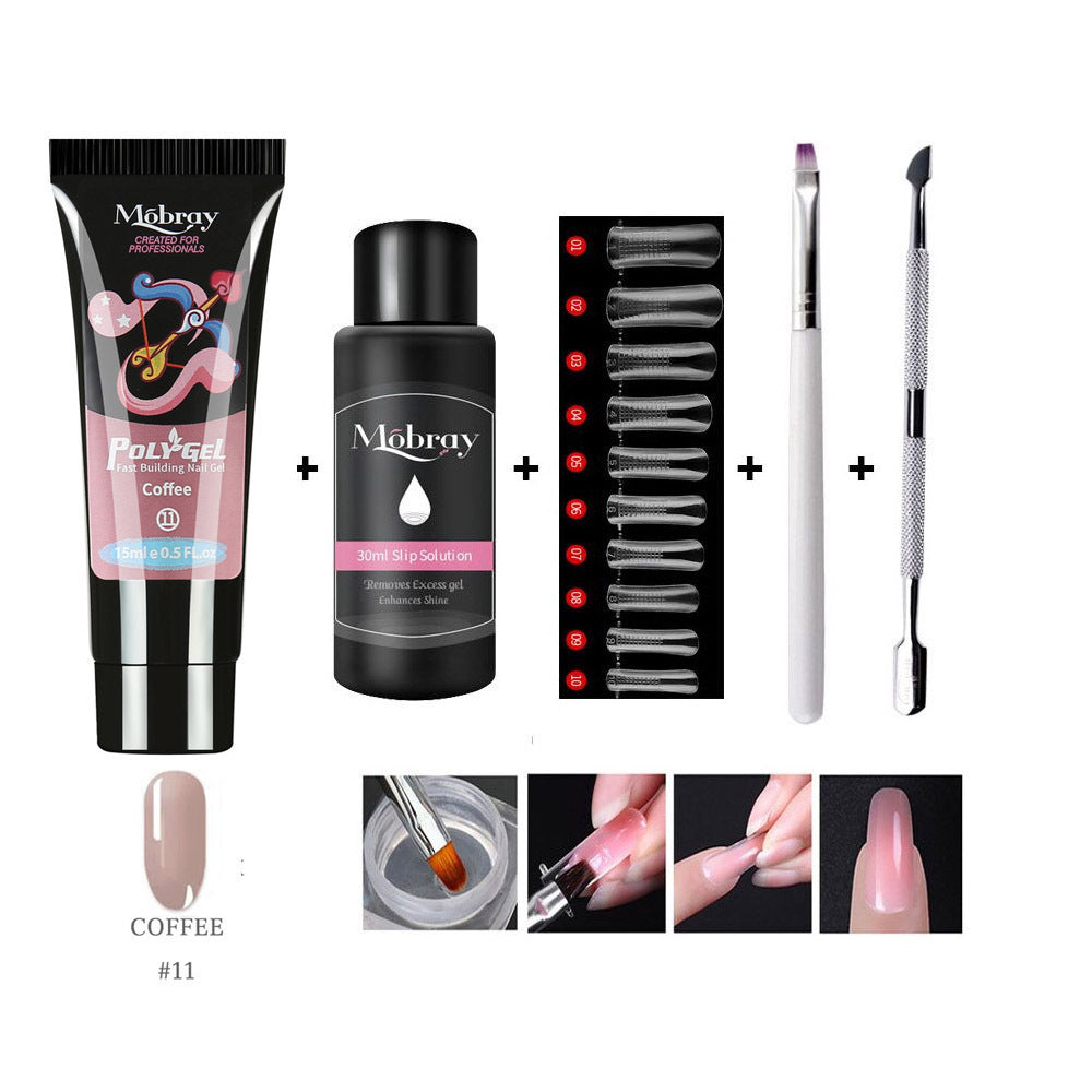 UV LED Gel nail extension set