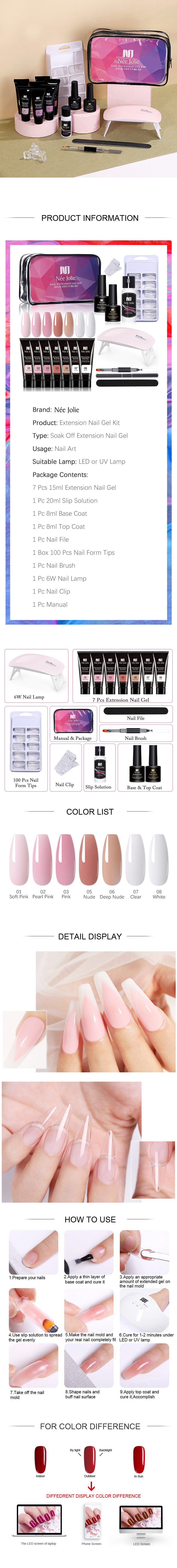Gel Manicure set