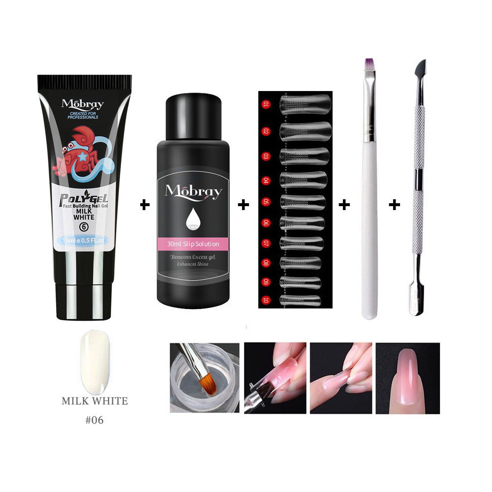 UV LED Gel nail extension set