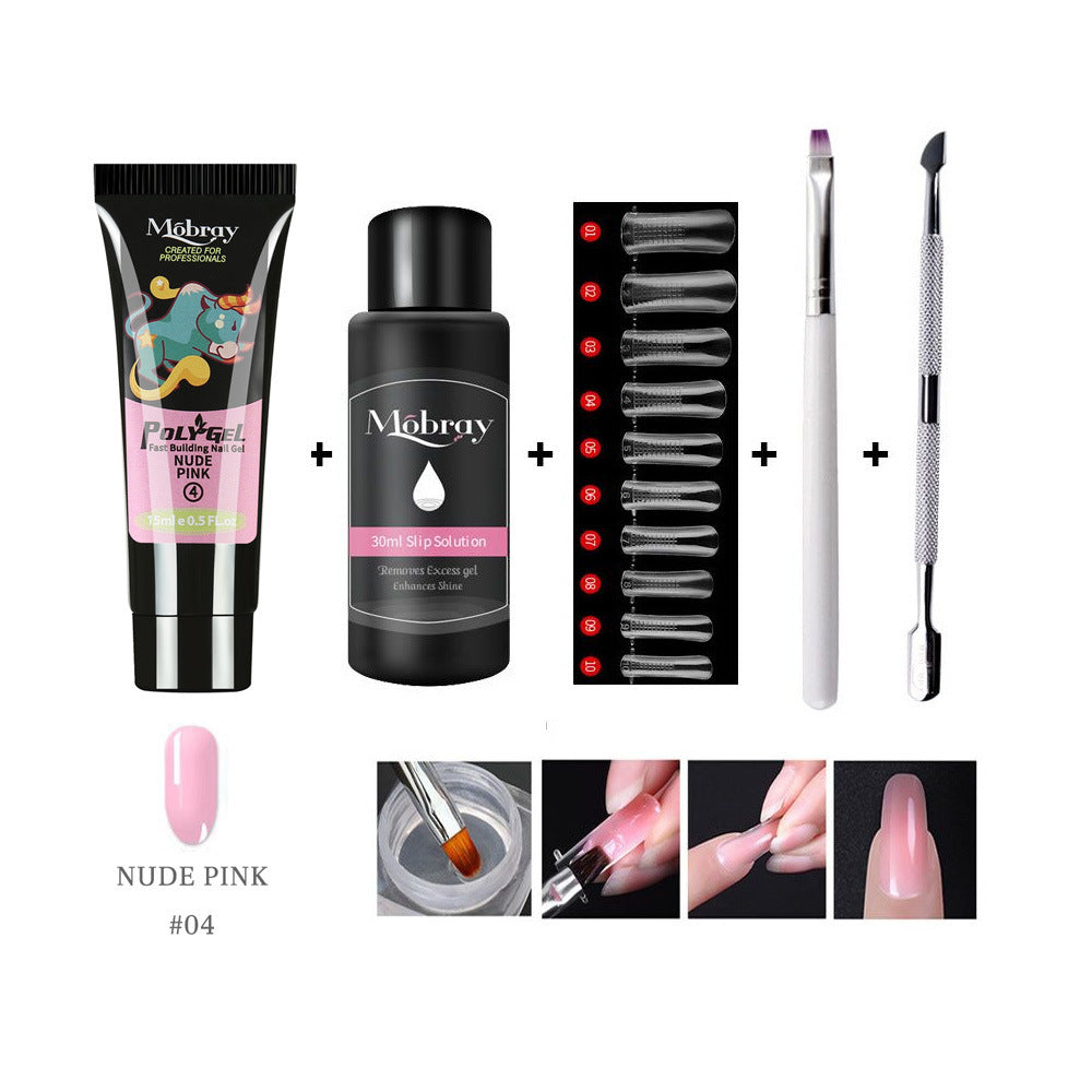 UV LED Gel nail extension set