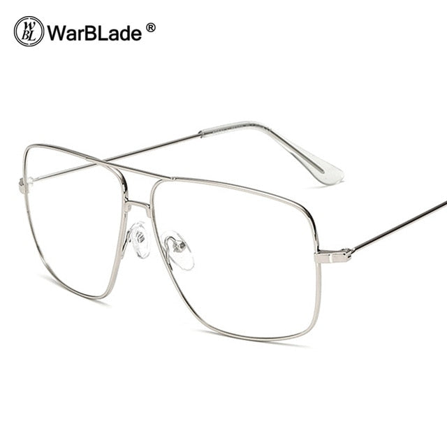 Retro Gold Metal Frame Eyeglasses