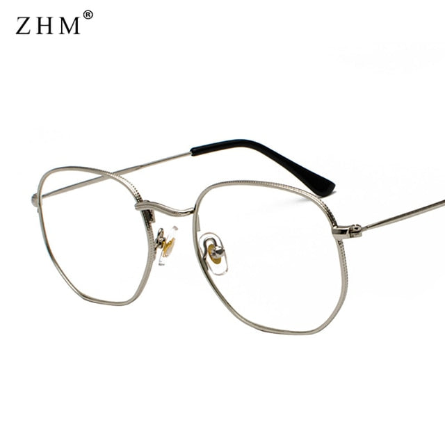 Square Metal Frame Sunglasses