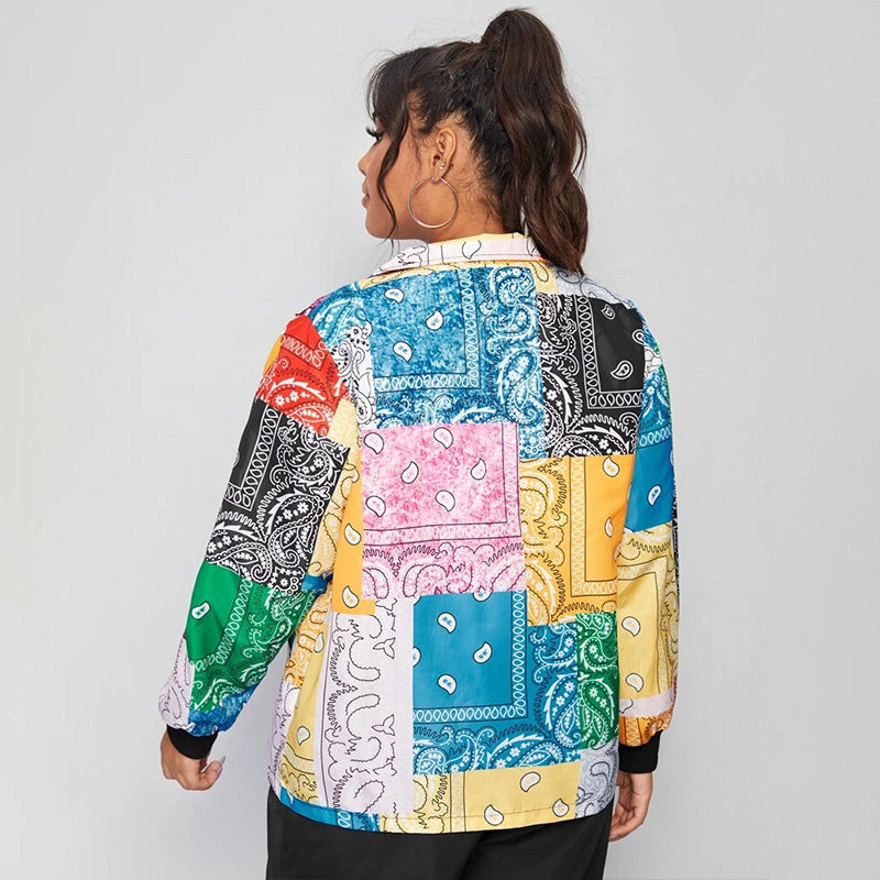 Women's Color Block Jacket
