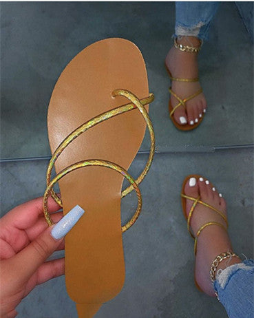 Summer women's slippers beach shoes