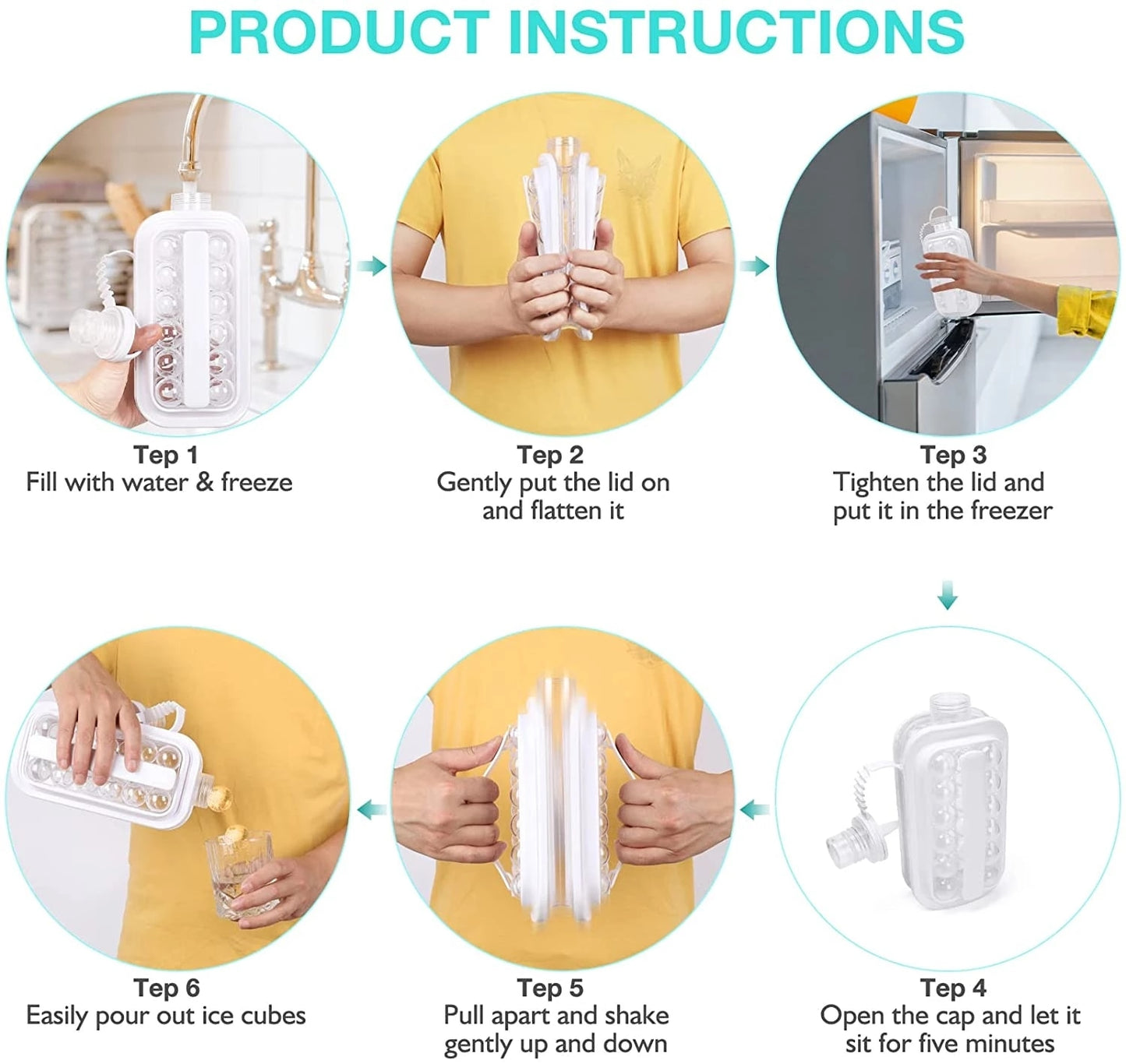 2 in 1 Multi-function Creative Ice Cube Maker
