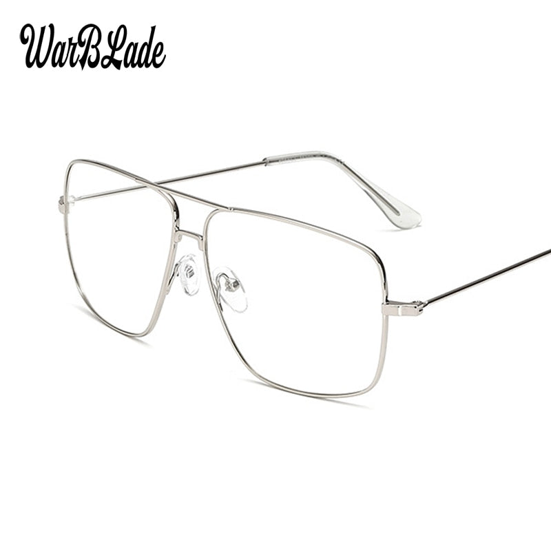 Retro Gold Metal Frame Eyeglasses