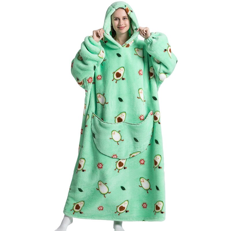 Oversized Wearable TV Blankets
