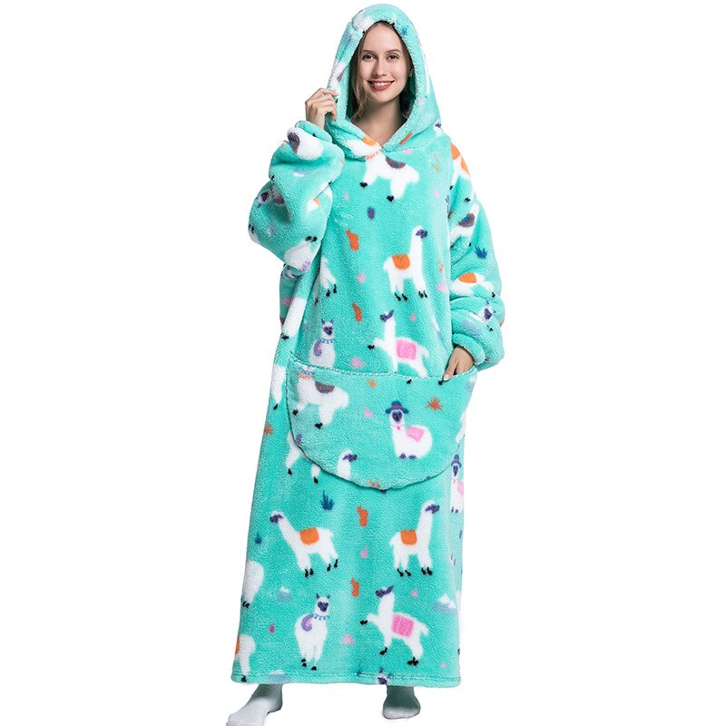 Oversized Wearable TV Blankets