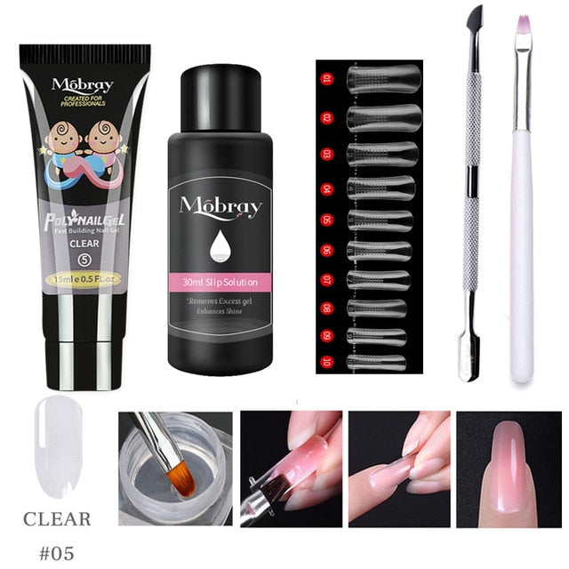 Extension Gel Nail Art Set