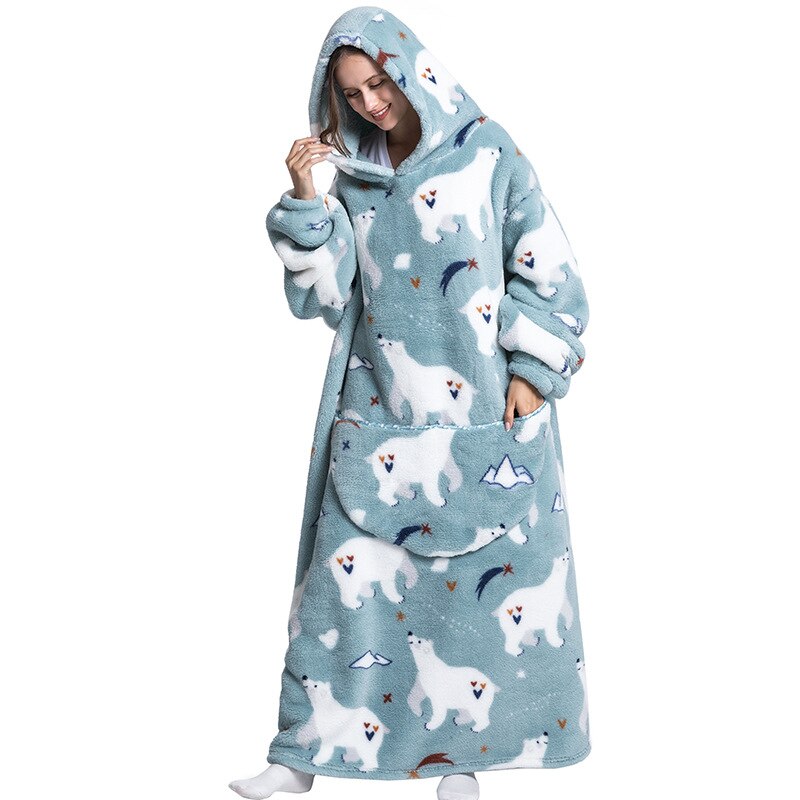 Oversized Wearable TV Blankets
