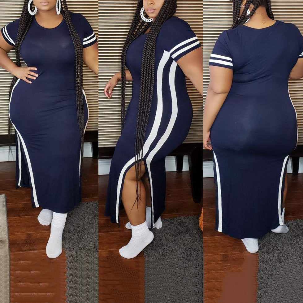 Oversized Long T-shirt Dress