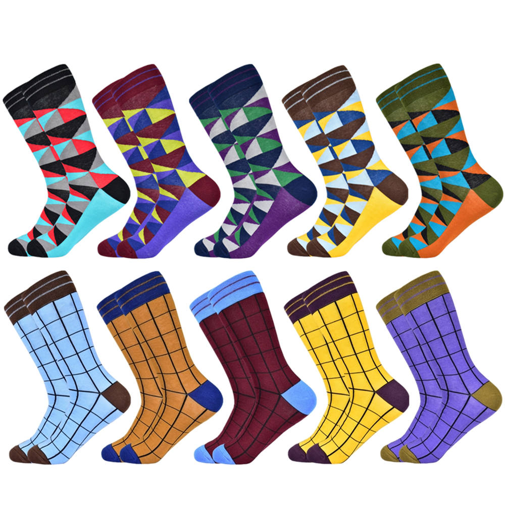 Geometric Lattice Men's Socks