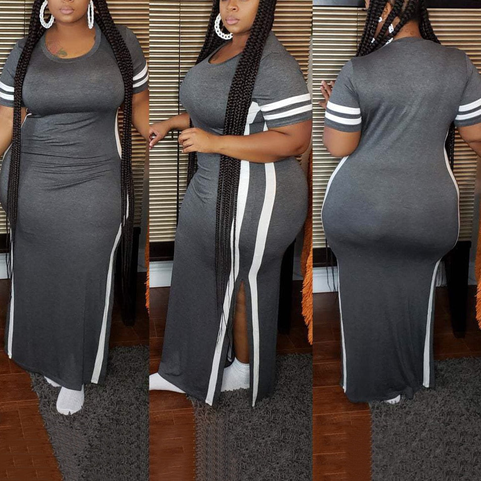 Oversized Long T-shirt Dress