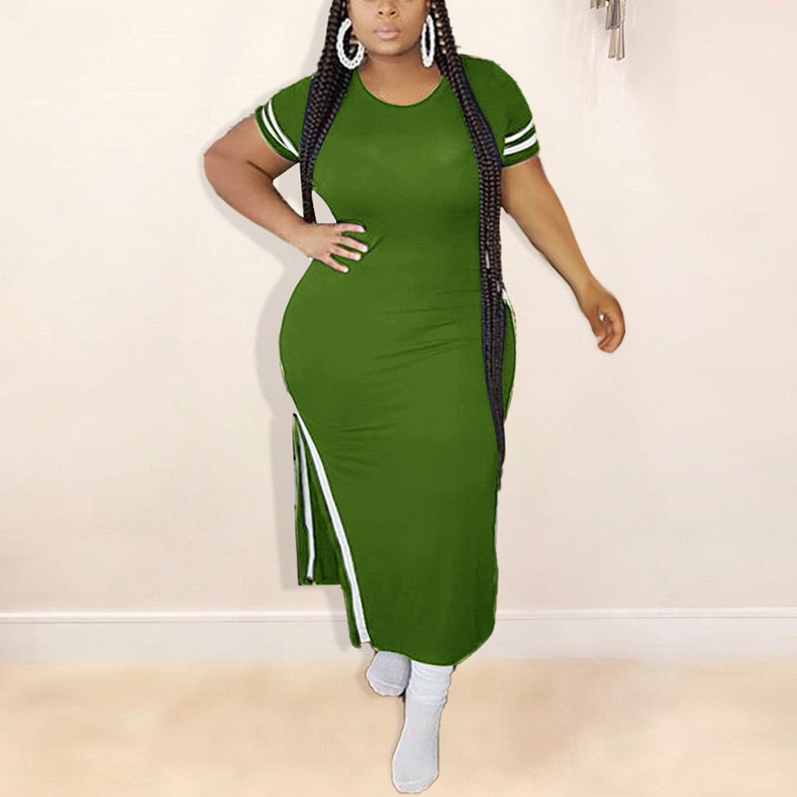 Oversized Long T-shirt Dress