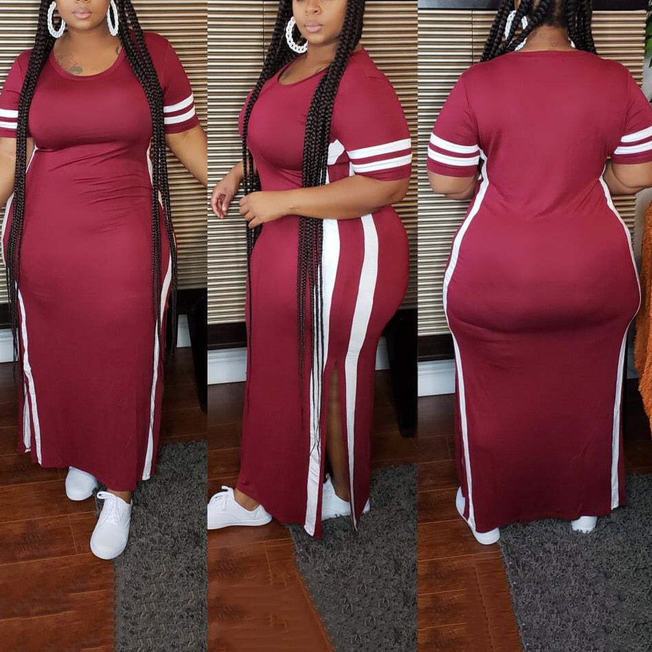 Oversized Long T-shirt Dress