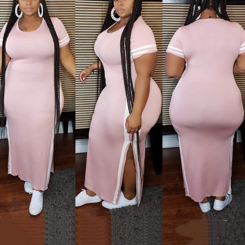 Oversized Long T-shirt Dress