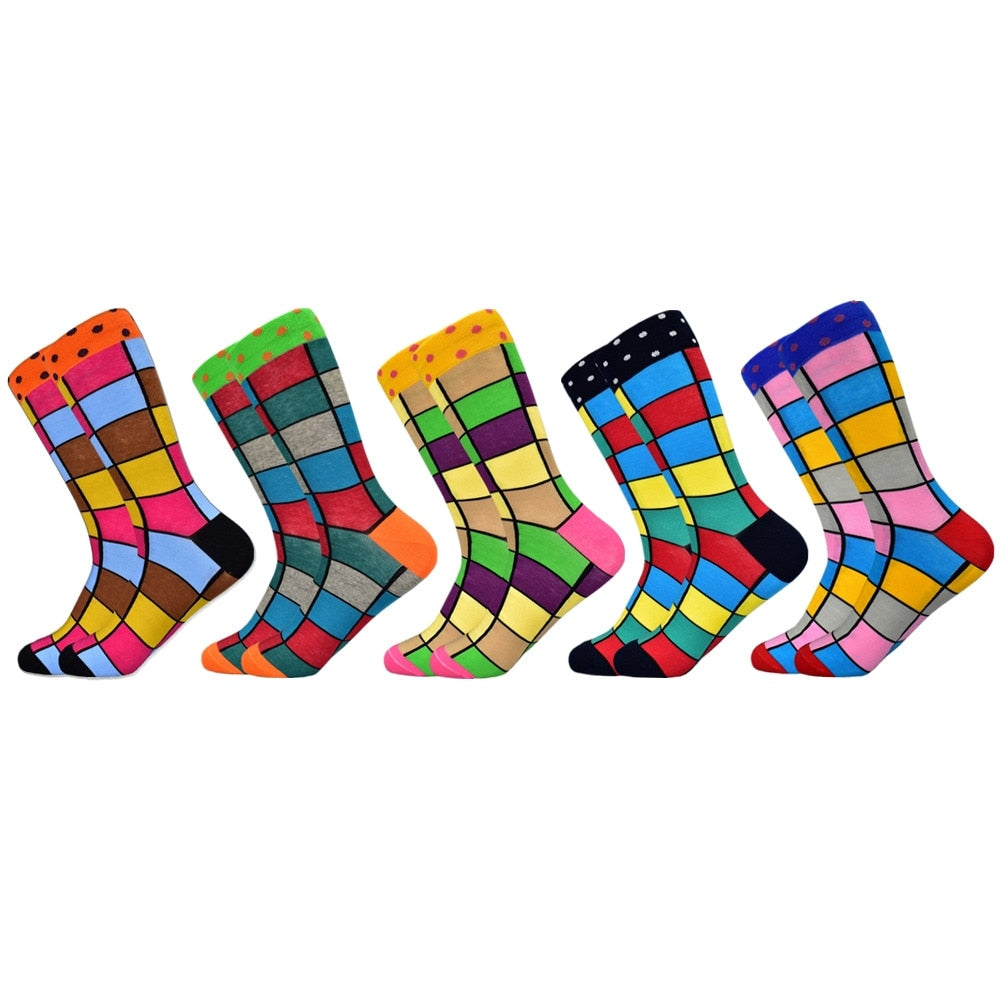 Geometric Lattice Men's Socks