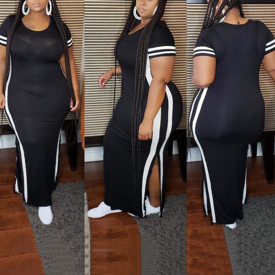 Oversized Long T-shirt Dress