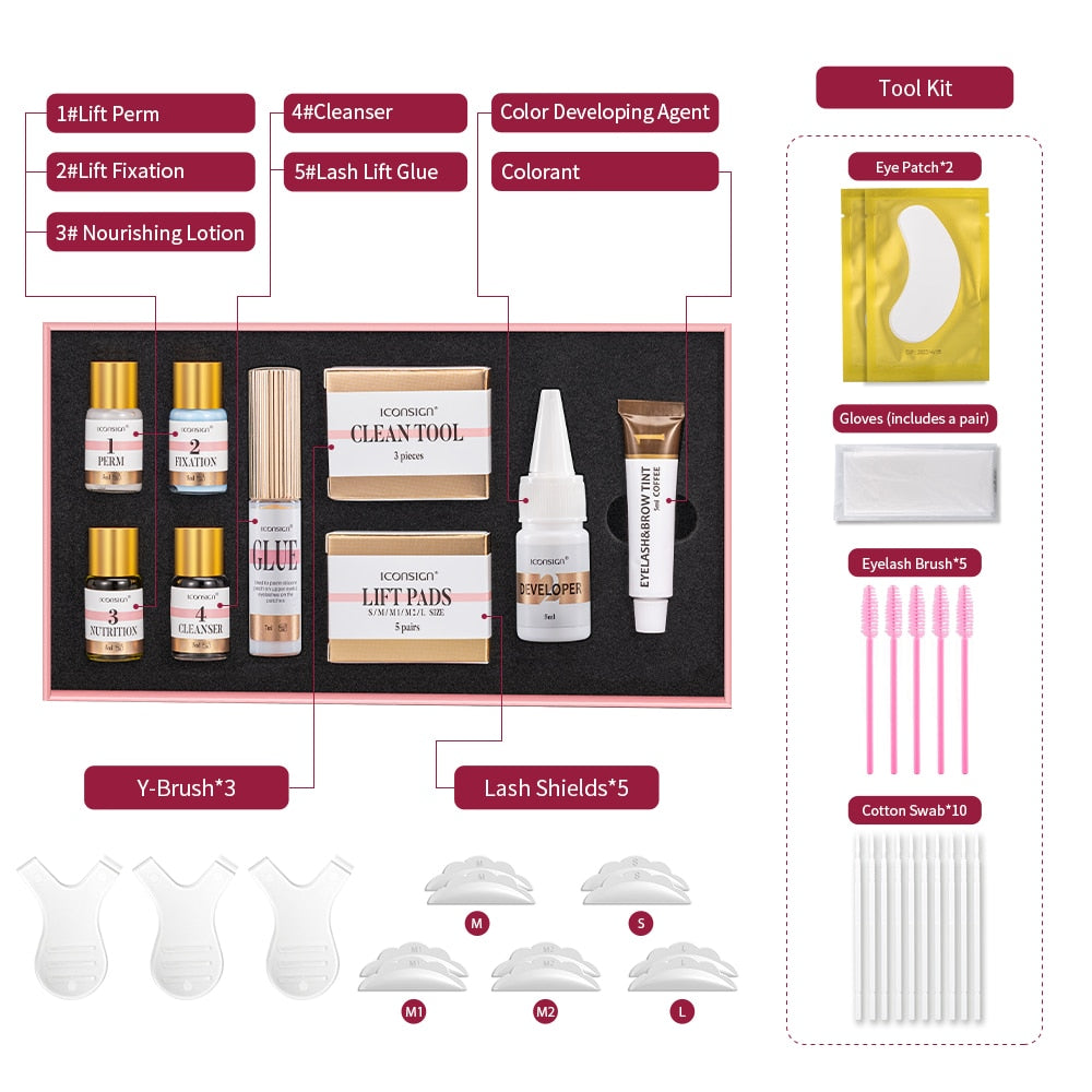 Lash Lift Kit And Brow Dye Tint Kit