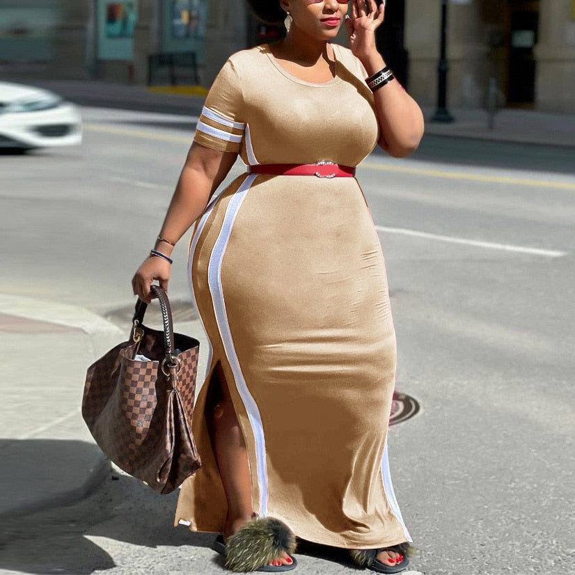 Oversized Long T-shirt Dress