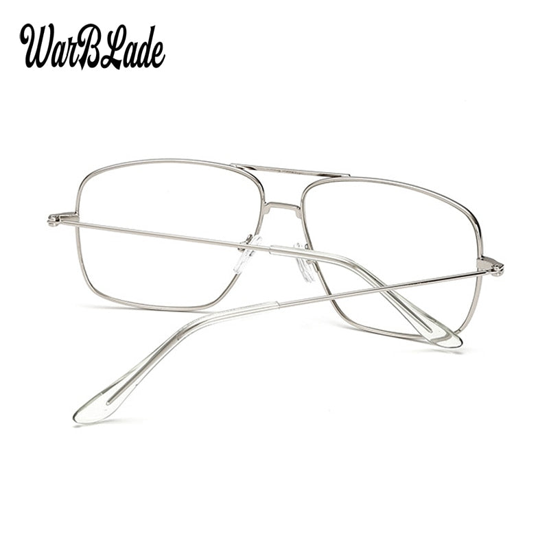 Retro Gold Metal Frame Eyeglasses