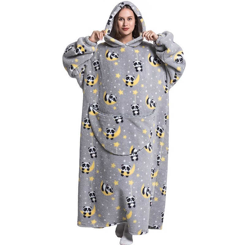 Oversized Wearable TV Blankets