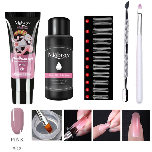 Extension Gel Nail Art Set