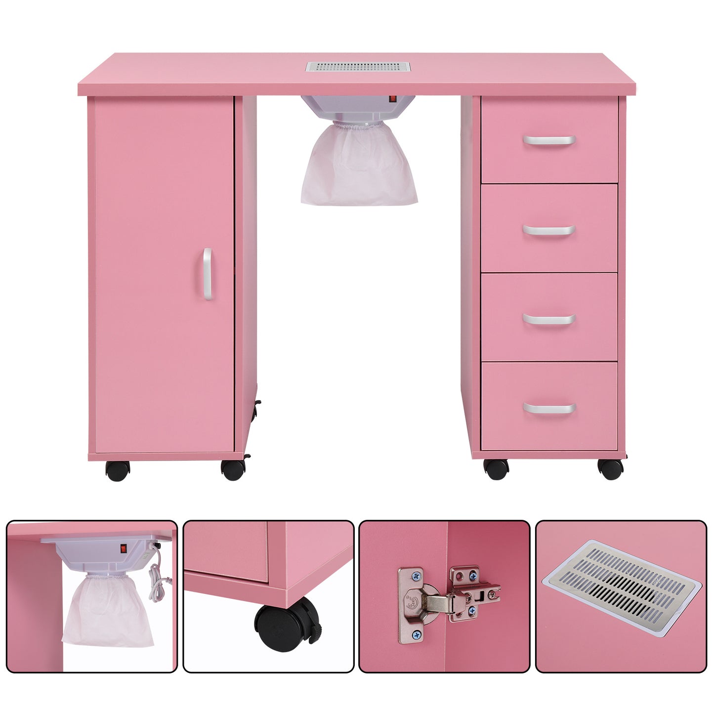 Nail Art Table with fan