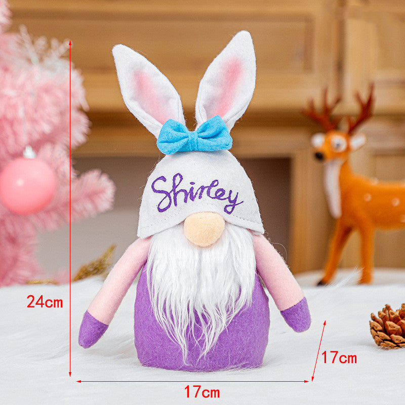 Easter Bunny Doll Decoration