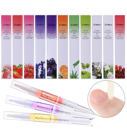 Fruit scented cuticle oil