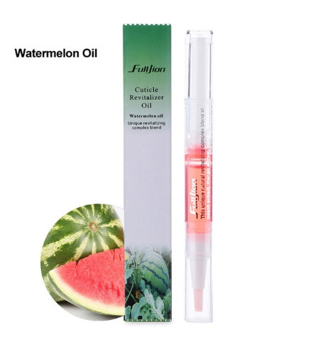 Fruit scented cuticle oil