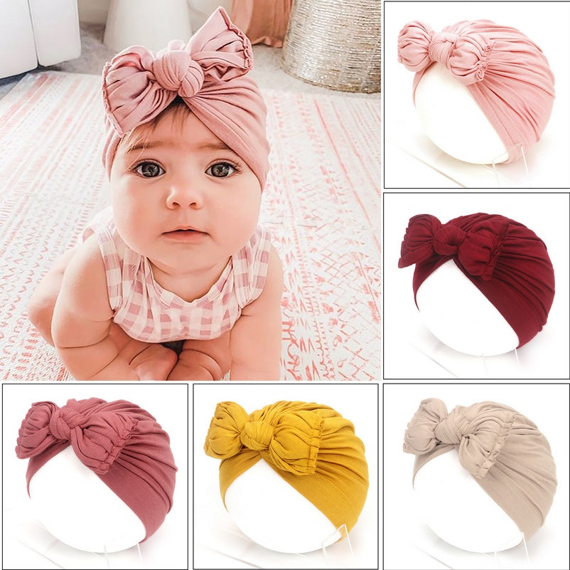 Newborn Soft Baby Girl Turban