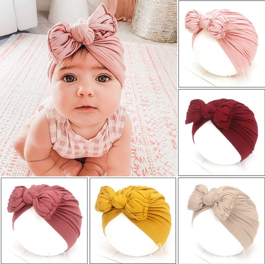 Newborn Soft Baby Girl Turban