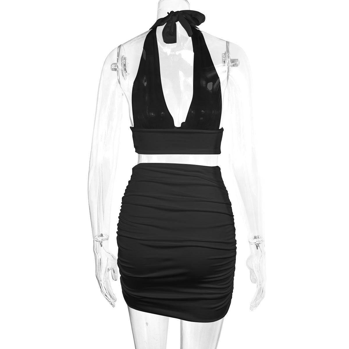 2 piece Halter and skirt