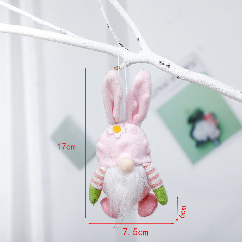 Easter Bunny Doll Decoration
