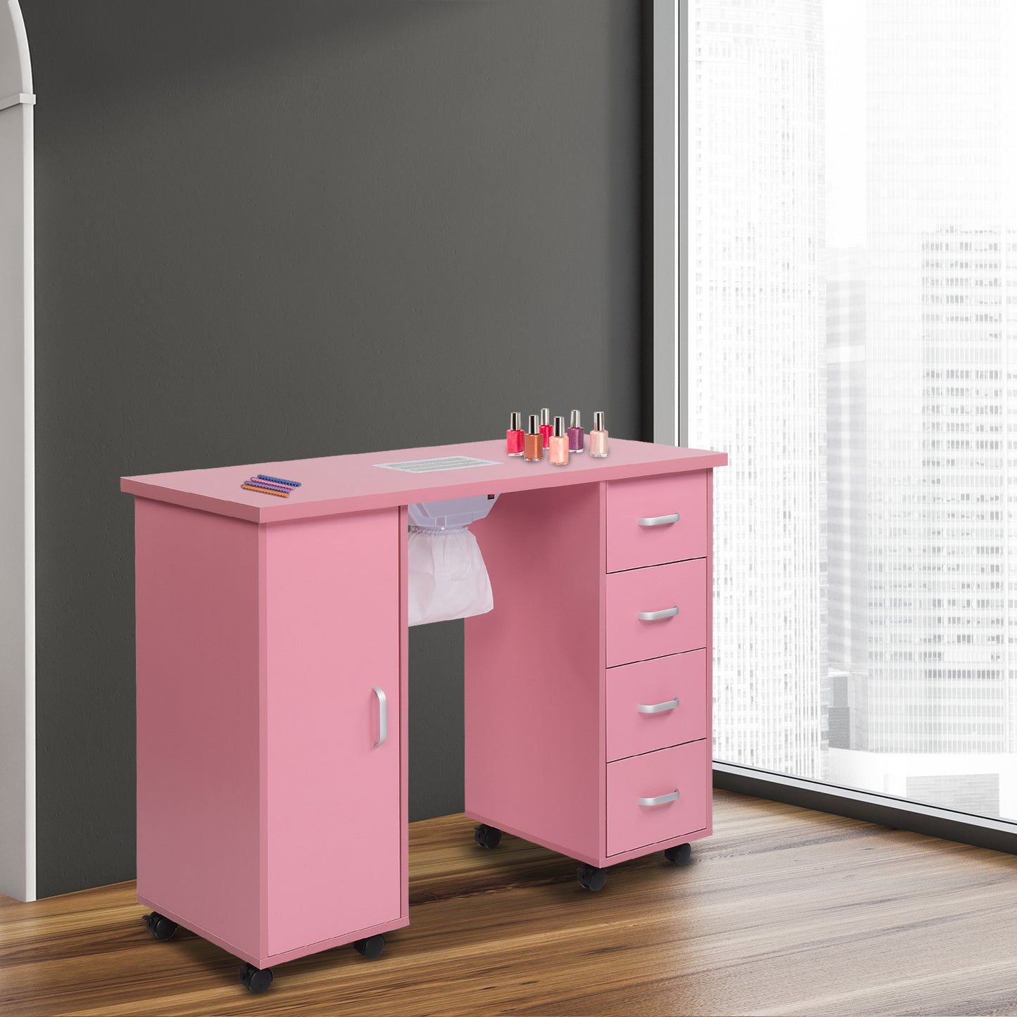 Nail Art Table with fan
