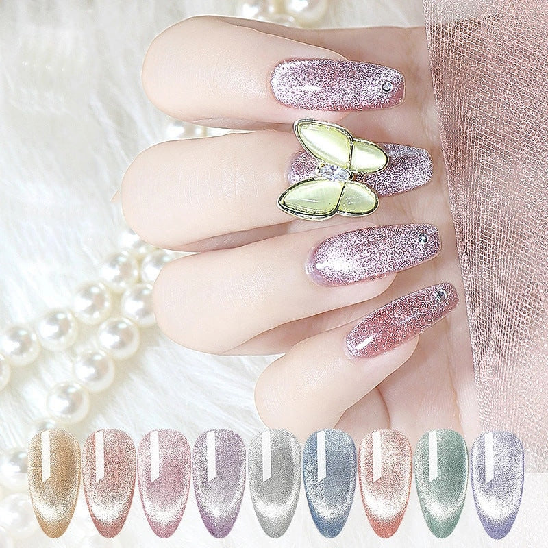 Crystal Cat Eye Series Gel Nail Polish