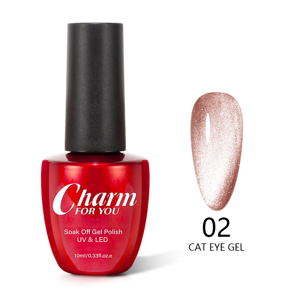 Crystal Cat Eye Series Gel Nail Polish