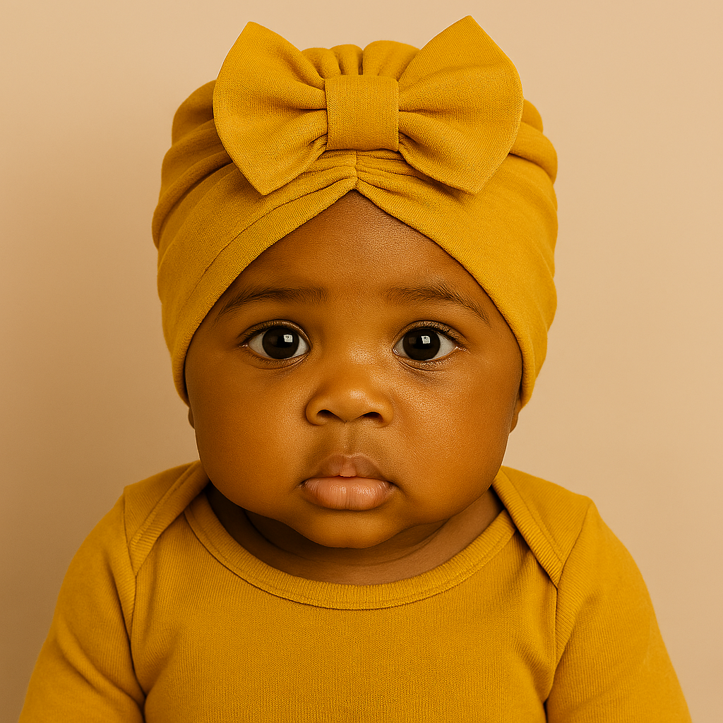 Newborn Soft Baby Girl Turban