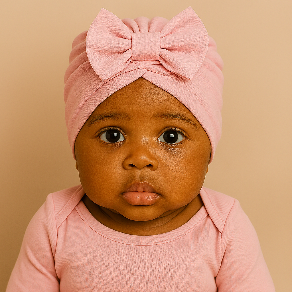 Newborn Soft Baby Girl Turban