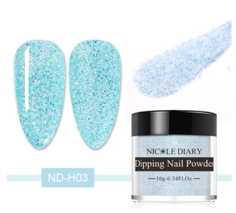 Holographic Dipping Powder