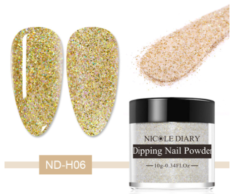 Holographic Dipping Powder