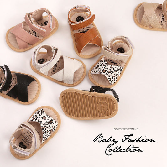 Baby Girls Leather Sandals