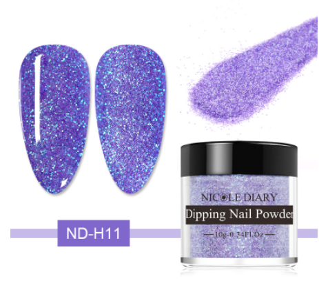 Holographic Dipping Powder