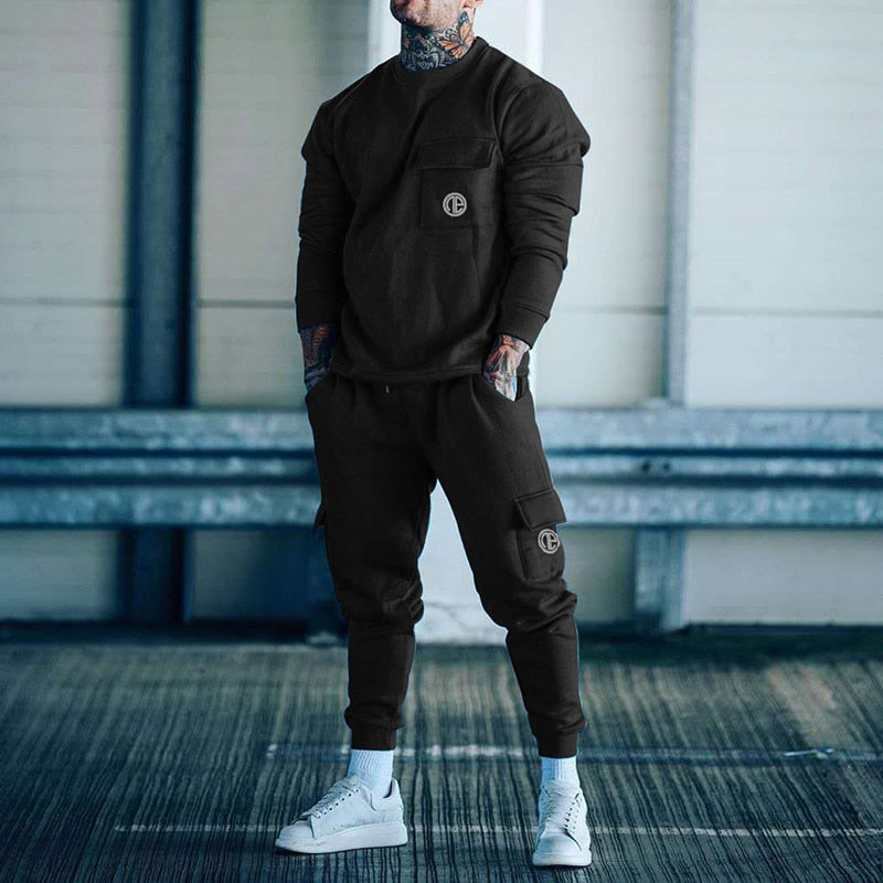 Mens Cotton Tracksuit