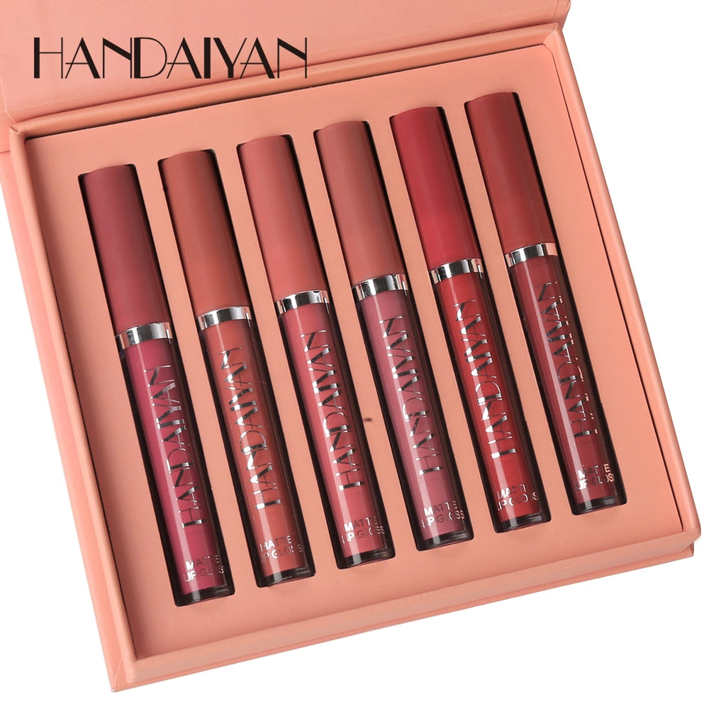 6 Color Liquid Lipstick
